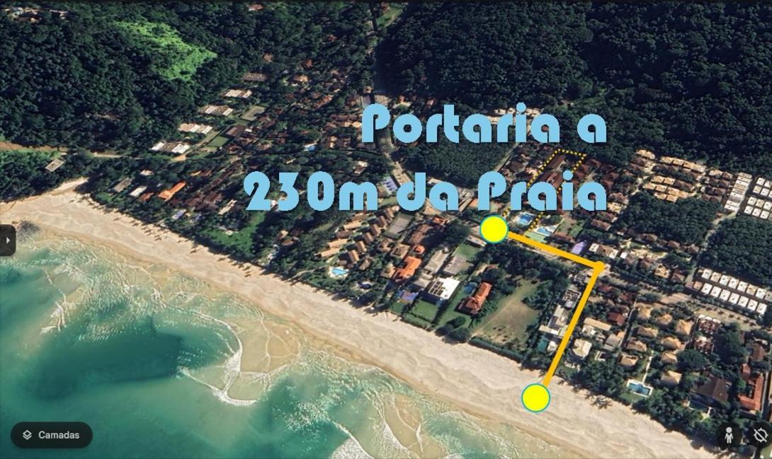Sun Flat Maresias !! 2 Quartos Piscina Churrasqueira Wifi Estacionamento 230M Da Praia Sao Sebastiao  Exterior foto